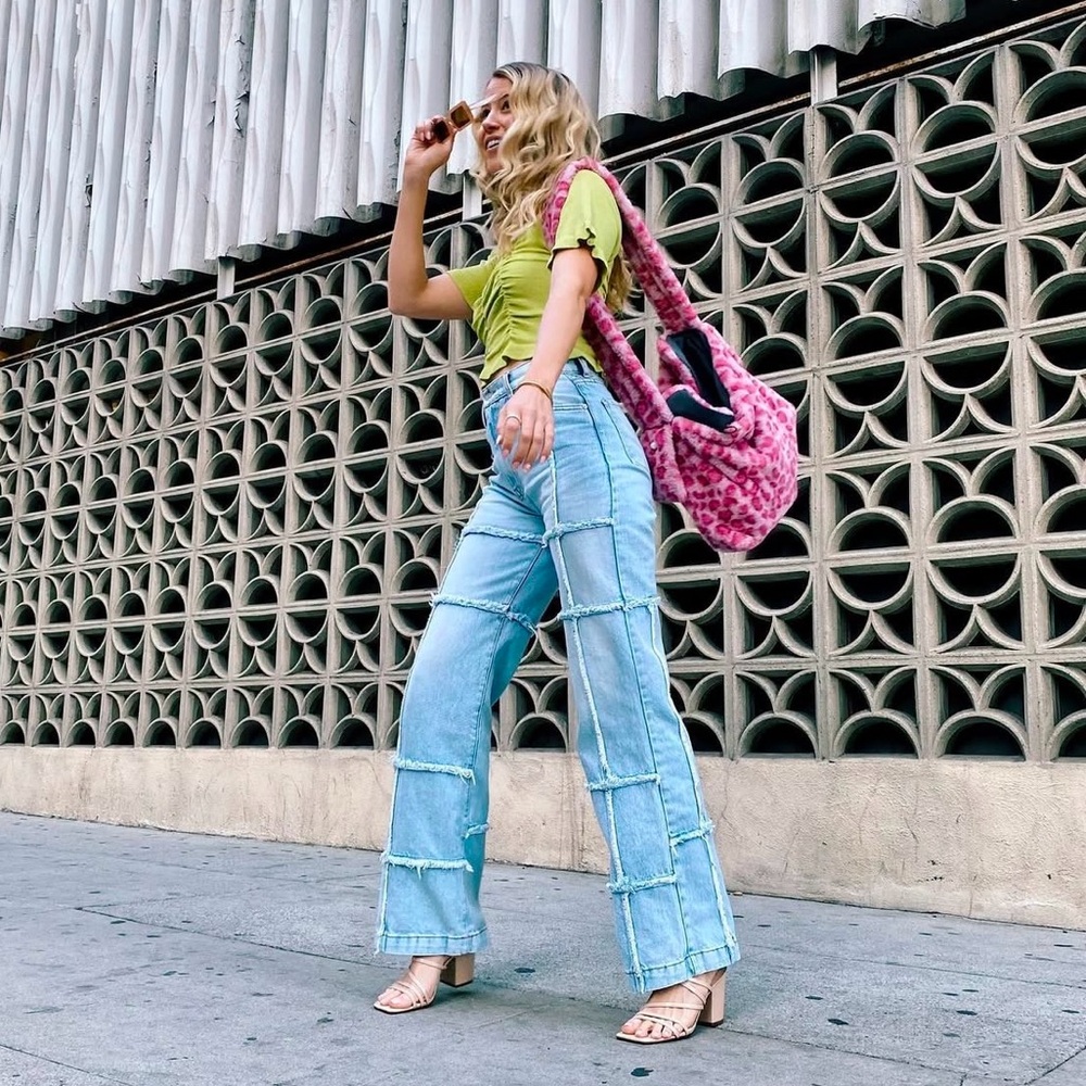 Revice Denim Ruffle Jeans Size 27